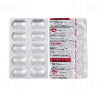 Epiletra 500 Tablet 10