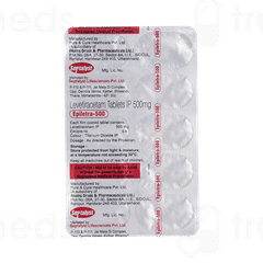 Epiletra 500 Tablet 10 Epiletra 500 Tablet 10