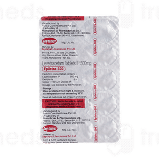 Epiletra 500 Tablet 10