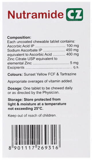 Nutramide Cz Tablet 15