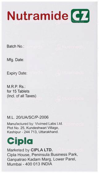 Nutramide Cz Tablet 15