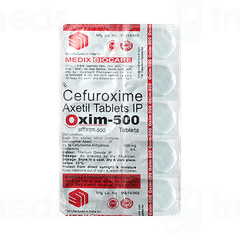Oxim 500 MG Tablet 10 Oxim 500 MG Tablet 10