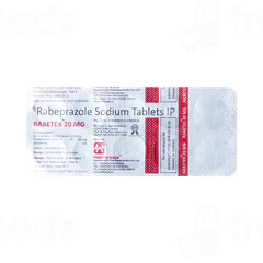 Rabetex 20mg Tablet 10