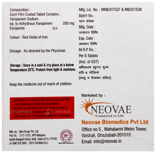 Farovap 200 Mg Tablet 6