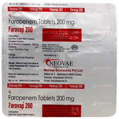 Farovap 200 Mg Tablet 6