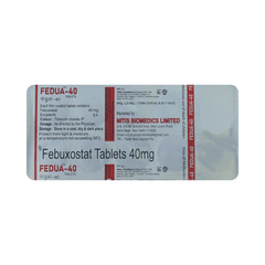 Fedua 40 MG Tablet 10 Fedua 40 MG Tablet 10