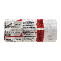 Zycin 250Mg Tablet 10