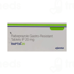 Raptia 20 MG Tablet 10