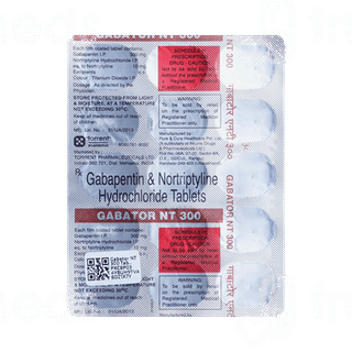 Gabator Nt 300 MG Tablet 15