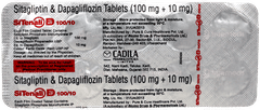 Sitenali D 100/10 MG Tablet 10 Sitenali D 100/10 MG Tablet 10