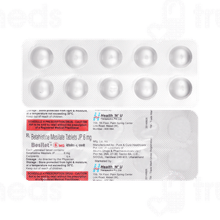 Besilet 6mg Tablet 10