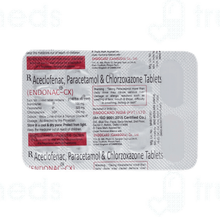 Endonac Cx Tablet 10