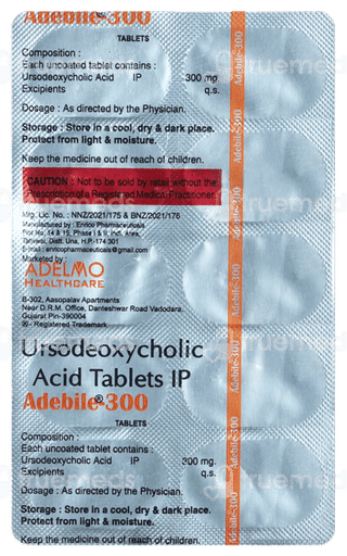 Adebile 300 Mg Tablet 10