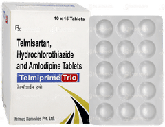 Telmiprime Trio Tablet 15