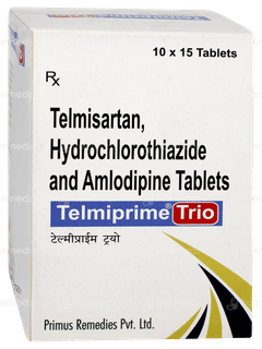 Telmiprime Trio Tablet 15