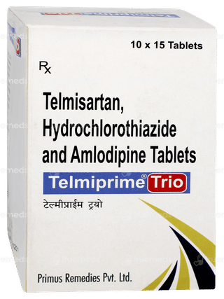 Telmiprime Trio Tablet 15