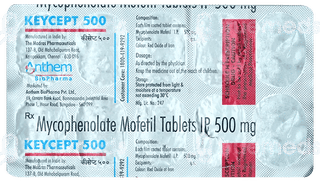 Keycept 500 Tablet 10