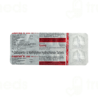 Gabyne N 100 MG Tablet 10