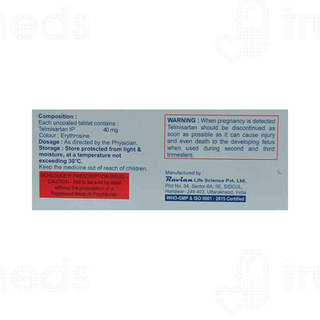 Telmidil 40 Tablet 10