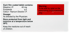 Bilambic 40 Tablet 10 Bilambic 40 Tablet 10
