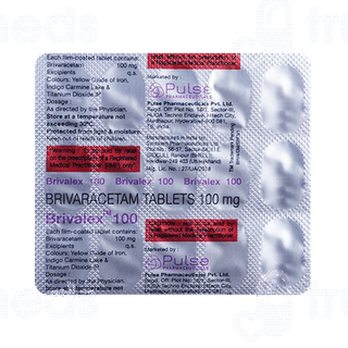 Brivalex 100 MG Tablet 15