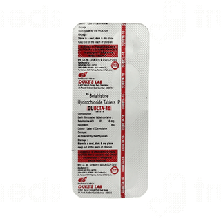 Dubeta 16 MG Tablet 10