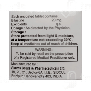 Bylotine 20 MG Tablet 10