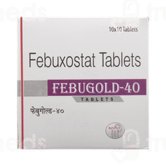 Febugold 40 MG Tablet 10 Febugold 40 MG Tablet 10