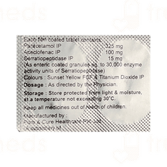 Aceclan Sp Tablet 10