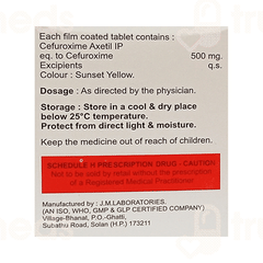 Hipcef 500 MG Tablet 6 Hipcef 500 MG Tablet 6