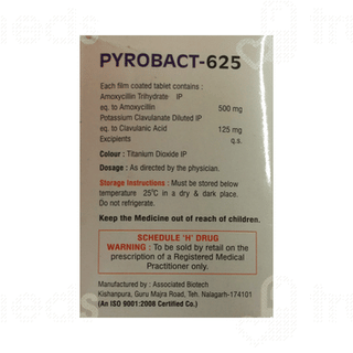 Pyrobact 625 MG Tablet 6
