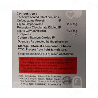 Oblidox Cv 325 MG Tablet 6