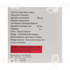 Dutaclav 625 Tablet 6 Dutaclav 625 Tablet 6
