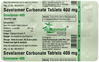 Sevelamer 400 Tablet 10
