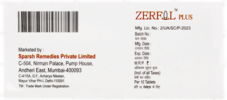 Zerfol Plus Tablet 10