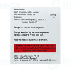 Renoceptin 500 MG Tablet 10