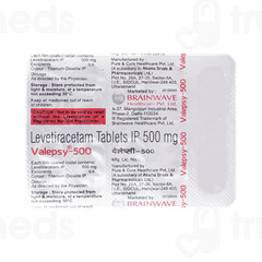 Valepsy 500 MG Tablet 10