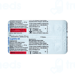 Lupivor 20 Tablet 10