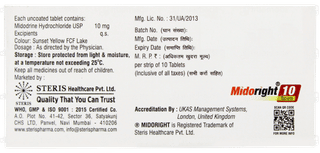 Midoright 10 Tablet 10