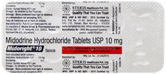 Midoright 10 Tablet 10 Midoright 10 Tablet 10