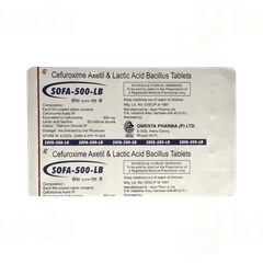 Sofa Lb 500 MG Tablet 10