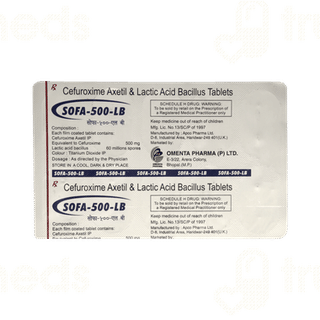 Sofa Lb 500 MG Tablet 10