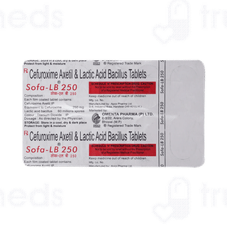 Sofa Lb 250 MG Tablet 10