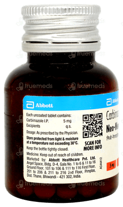 Neo Mercazole 5 Tablet 130 Neo Mercazole 5 Tablet 130