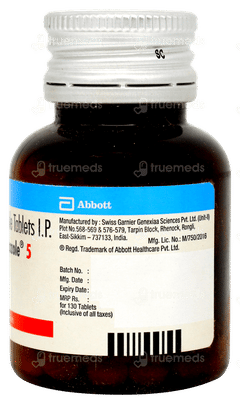 Neo Mercazole 5 Tablet 130 Neo Mercazole 5 Tablet 130