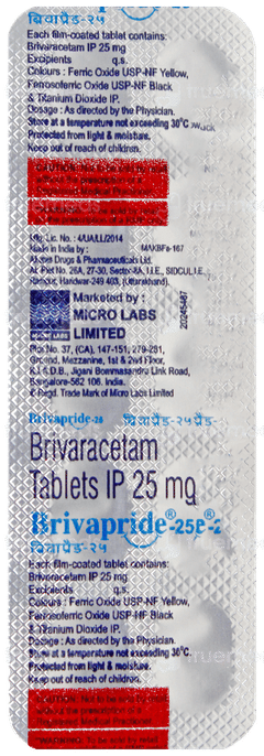 Brivapride 25 Tablet 10