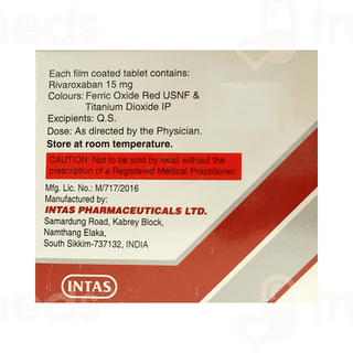 Xavian 15 MG Tablet 10