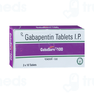 Gabasarv 100 MG Tablet 10