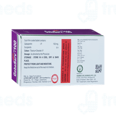 Gabasarv 100 MG Tablet 10 Gabasarv 100 MG Tablet 10