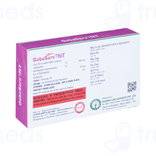 Gabasarv Nt Tablet 10